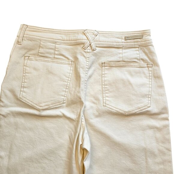 Pilcro Light Off White Wide Leg Pant Sz 31 P - Picture 4 of 10